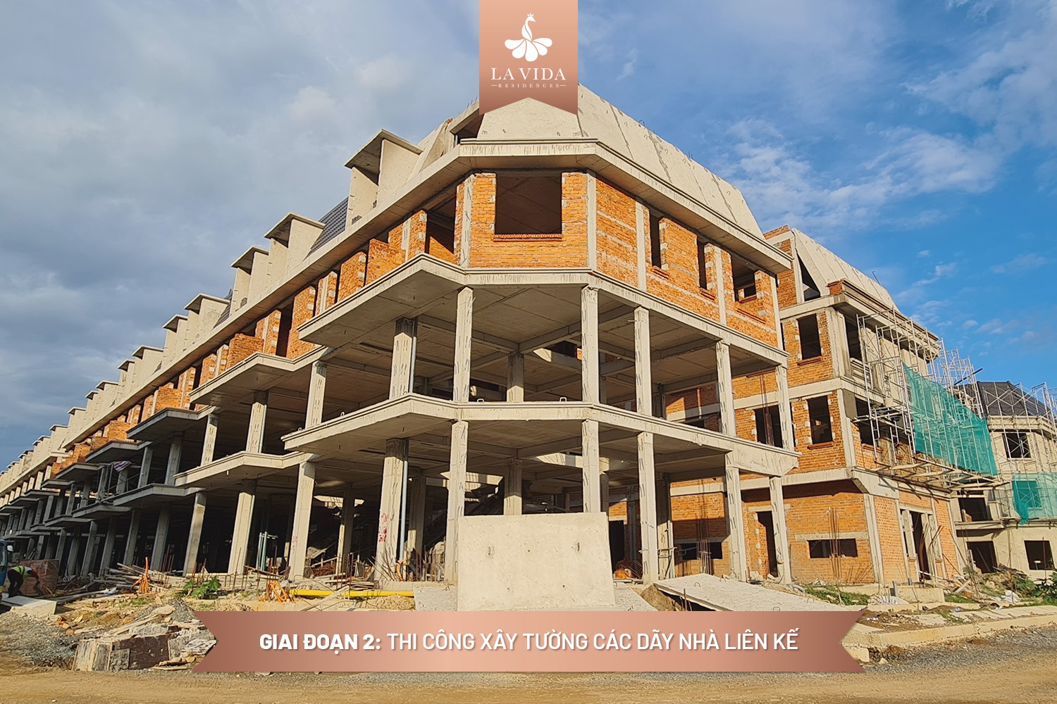 Tiến độ thi công dự án La Vida Residences Vũng Tàu Tháng 9.2021