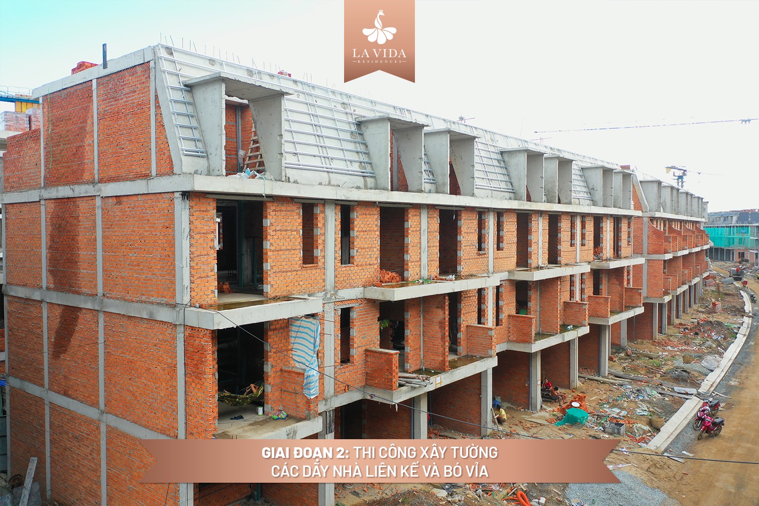 Tiến độ thi công dự án La Vida Residences Vũng Tàu Tháng 9.2021