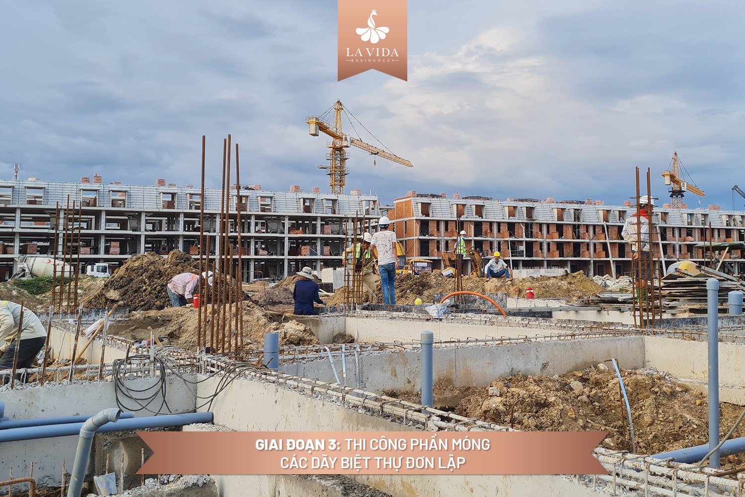 Tiến độ thi công dự án La Vida Residences Vũng Tàu Tháng 9.2021