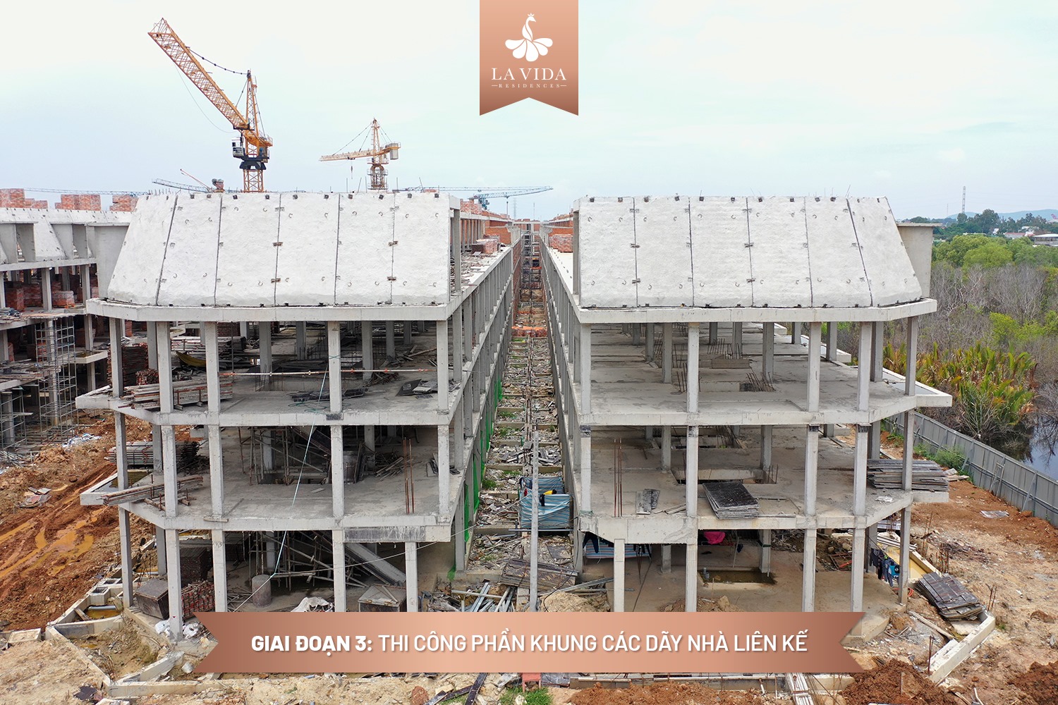 Tiến độ thi công dự án La Vida Residences Vũng Tàu Tháng 9.2021