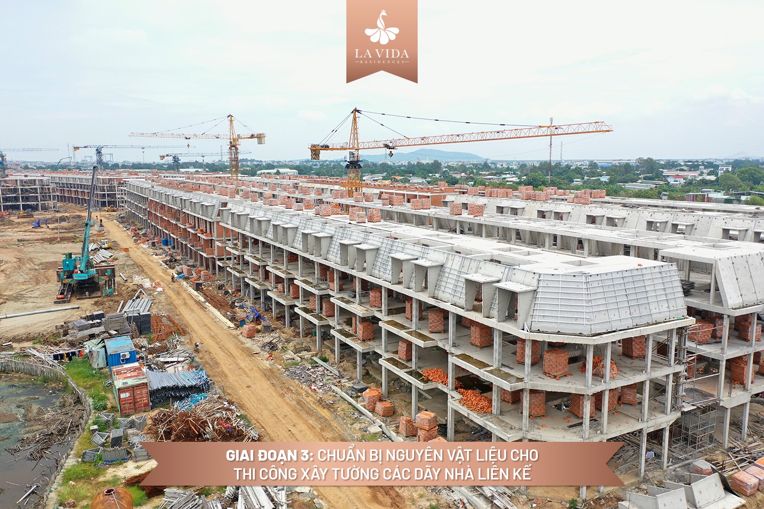 Tiến độ thi công dự án La Vida Residences Vũng Tàu Tháng 9.2021