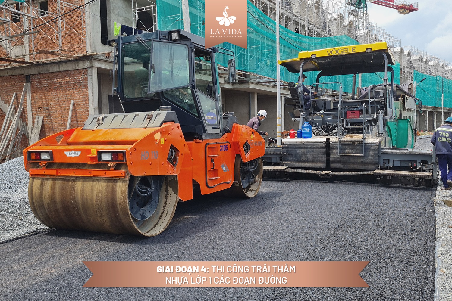 Tiến độ thi công dự án La Vida Residences Vũng Tàu Tháng 9.2021
