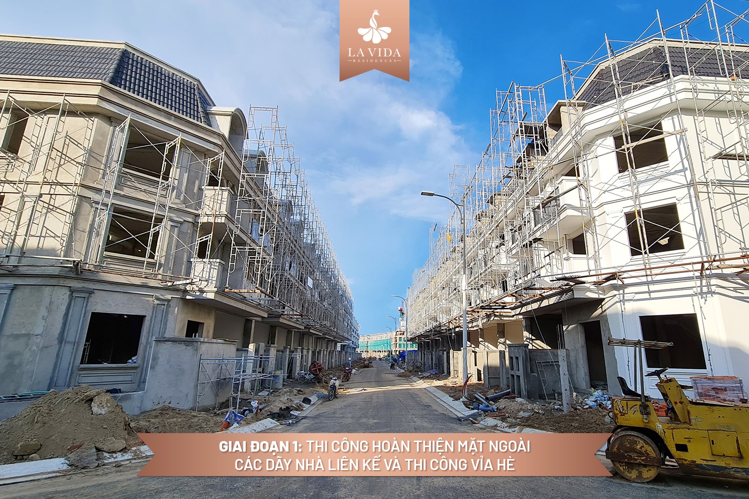 Tiến độ thi công dự án La Vida Residences Vũng Tàu Tháng 9.2021
