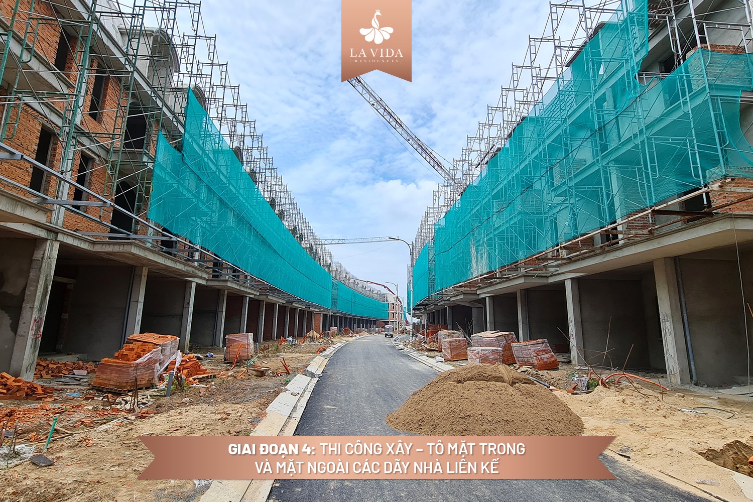 Tiến độ thi công dự án La Vida Residences Vũng Tàu Tháng 9.2021