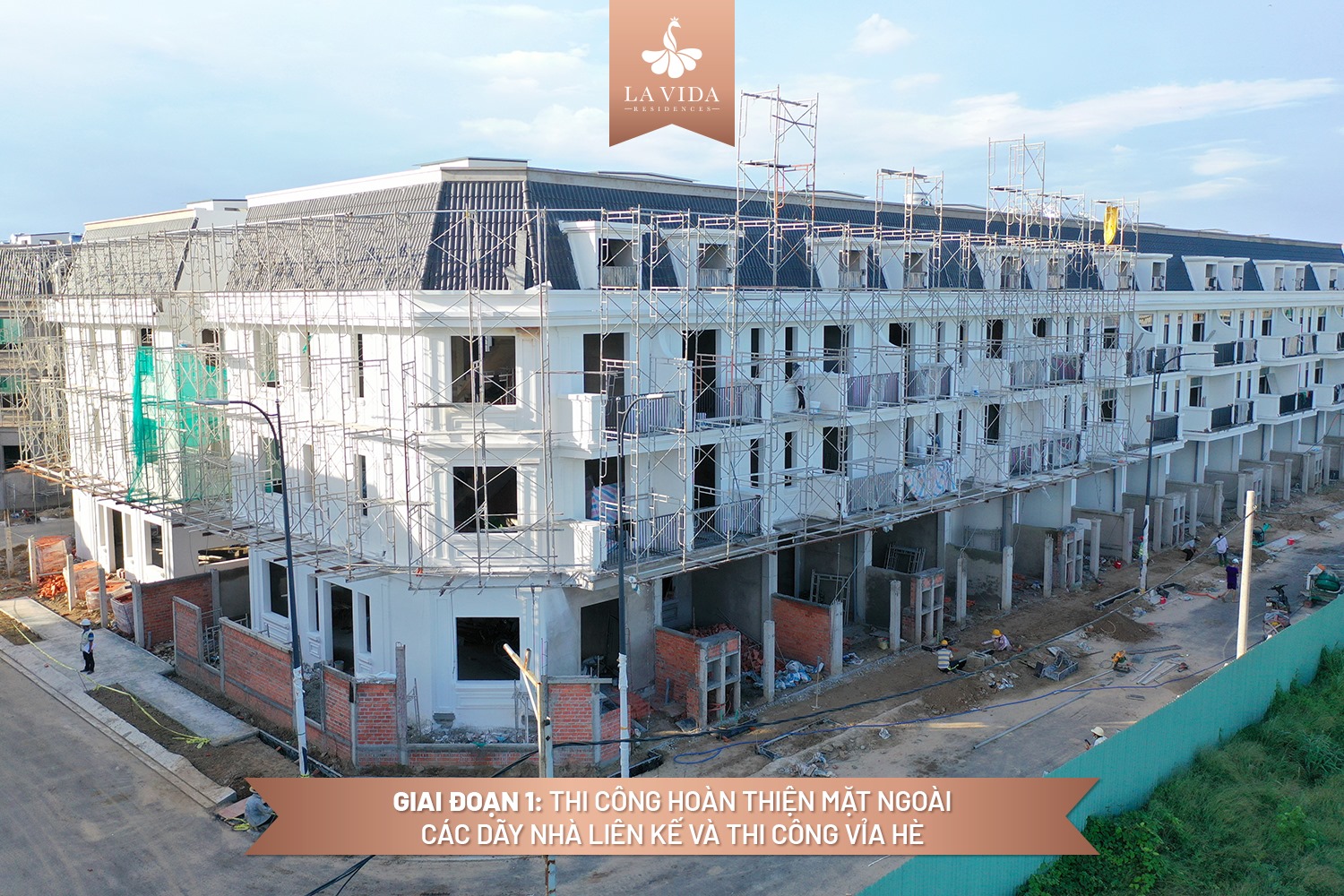 Tiến độ thi công dự án La Vida Residences Vũng Tàu Tháng 9.2021