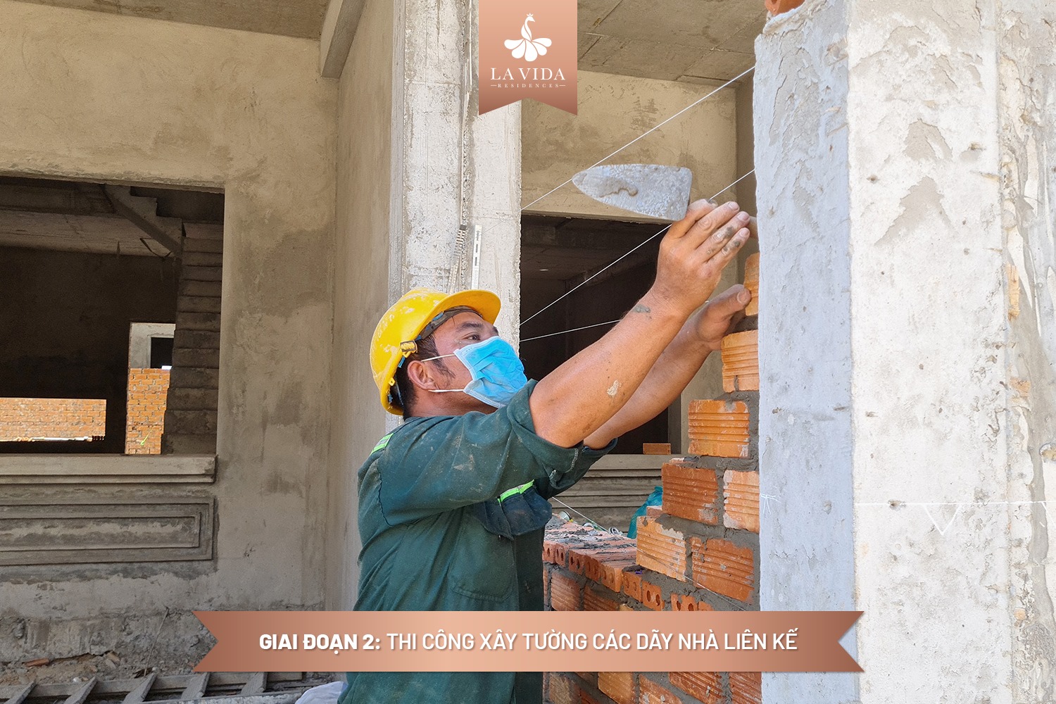 Tiến độ thi công dự án La Vida Residences Vũng Tàu Tháng 9.2021