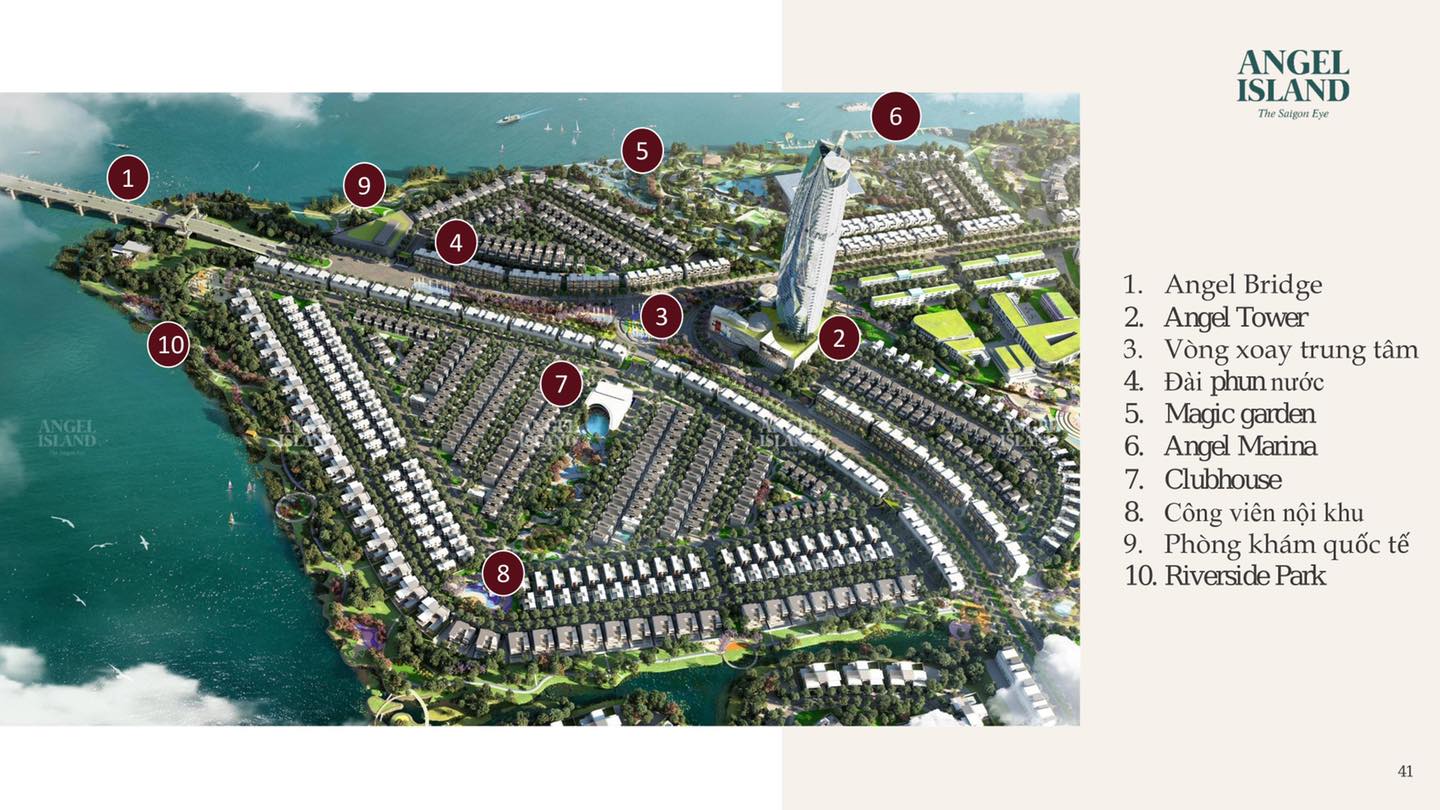 iện ích Angel Island - Sông Tiên Corp