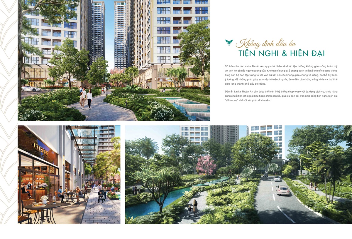Tiện ích dự án Lavita Thuận An Gemma Land