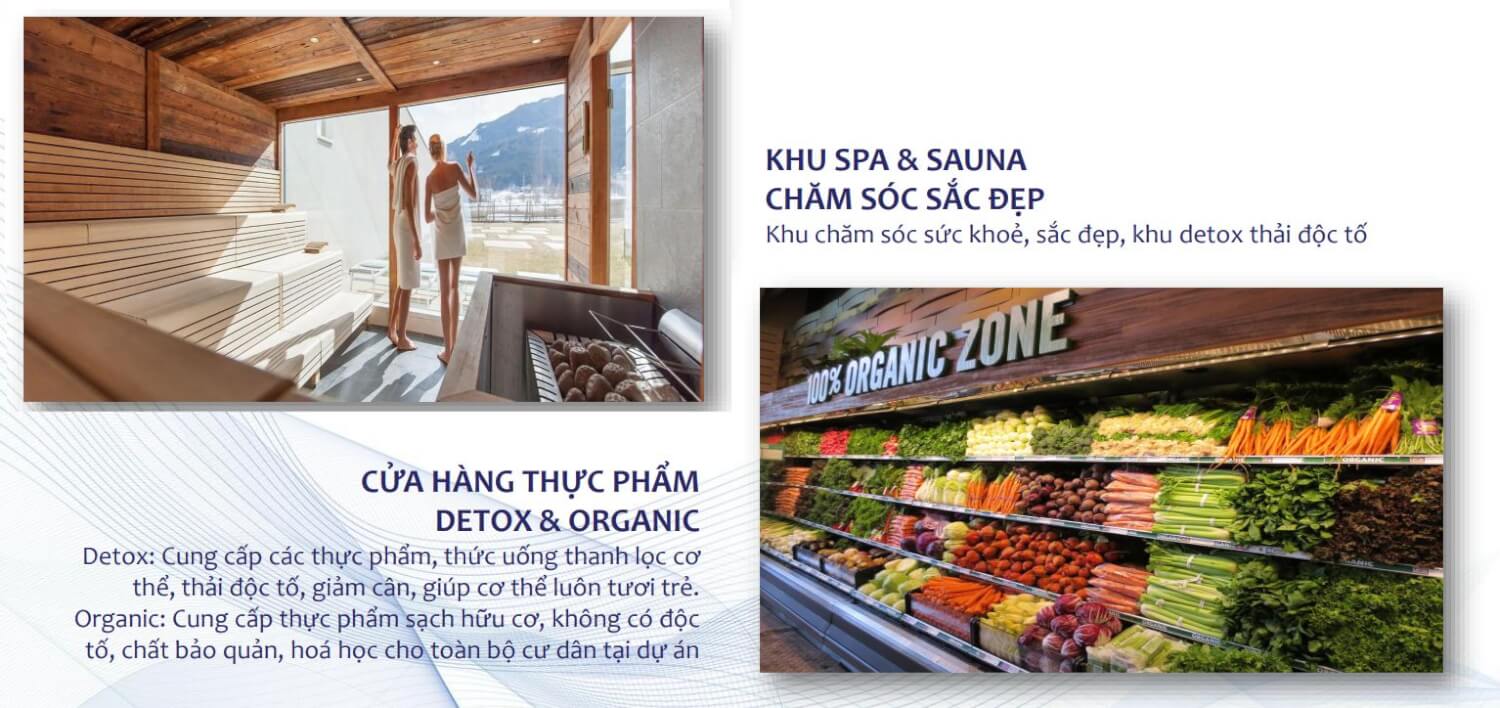 Tiện ích nội khu dự án The Peak Garden