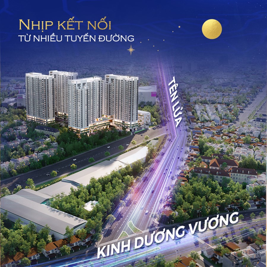 Vị trí căn hộ Moonlight Centre Point