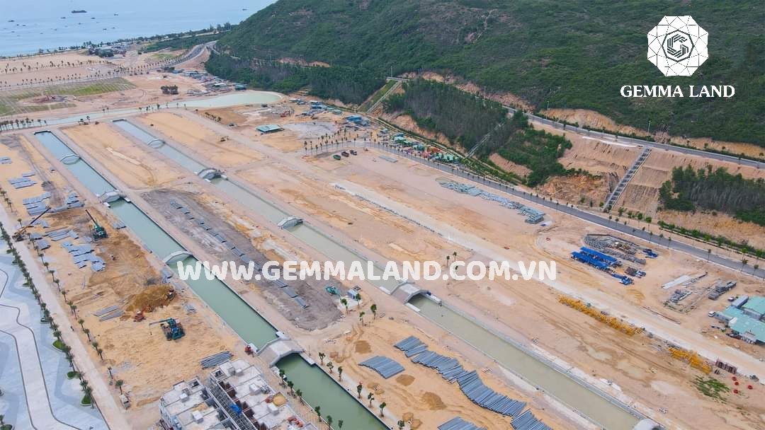 Hai Giang Merry Land - Tiến độ thi công tháng 10.2021