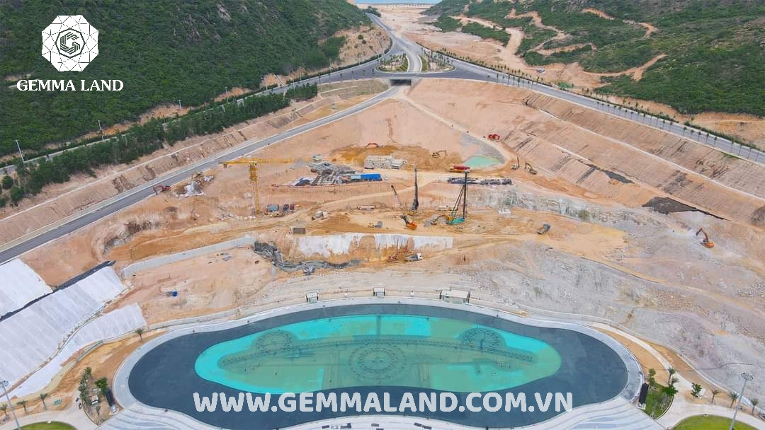 Hai Giang Merry Land - Tiến độ thi công tháng 10.2021