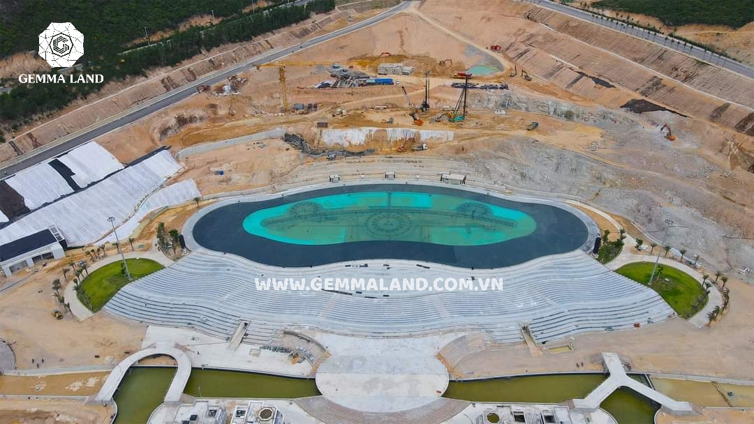 Hai Giang Merry Land - Tiến độ thi công tháng 10.2021