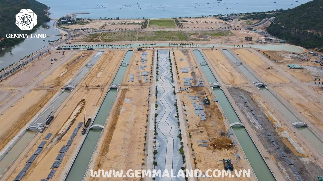 Hai Giang Merry Land - Tiến độ thi công tháng 10.2021