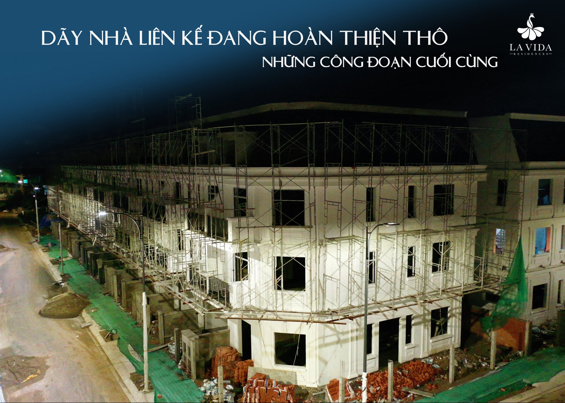 La Vida Residences Vũng Tàu thi công thần tốc ngày đêm tháng 10.2021