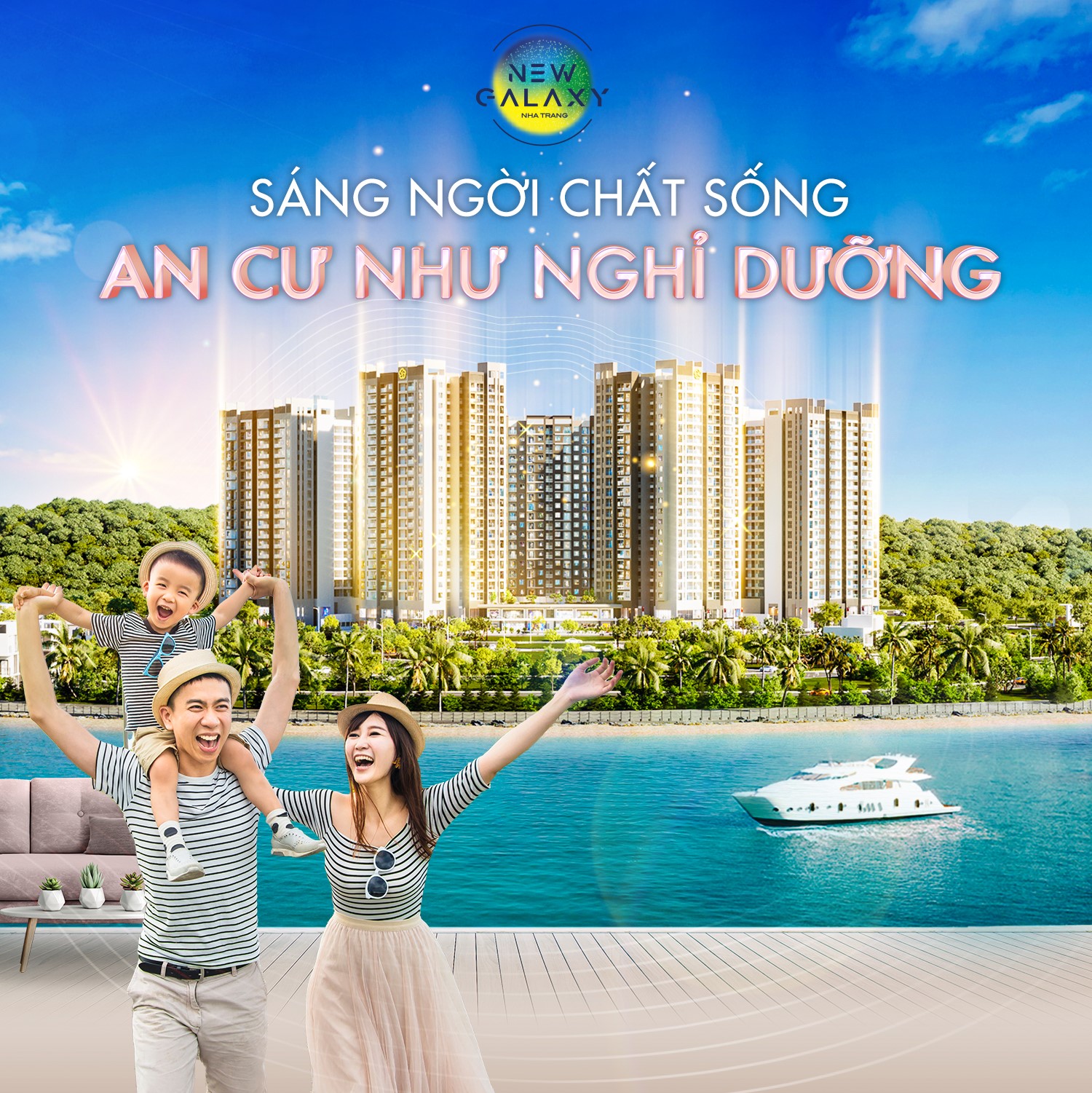 NEW GALAXY NHA TRANG - SÁNG NGỜI CHẤT SỐNG “AN CƯ NHƯ NGHỈ DƯỠNG”