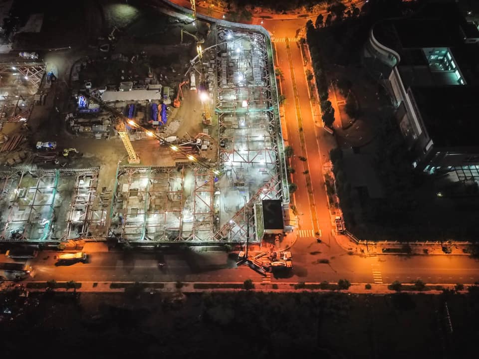 Tiến độ thi công ngày đêm dự án Westgate Bình Chánh 10.2021