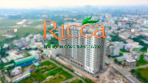 tiến độ thi công căn hộ Ricca Thành Phố Thủ Đức