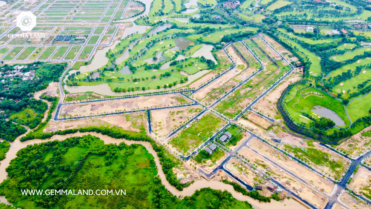 Hạ tầng tiến độ Biên Hòa New City Tháng 10.2021