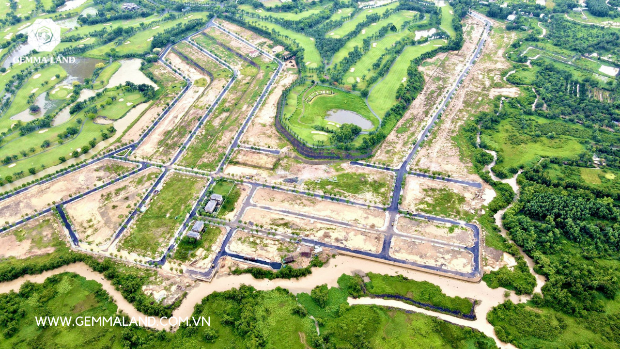 Hạ tầng tiến độ Biên Hòa New City khu Biệt Thự 