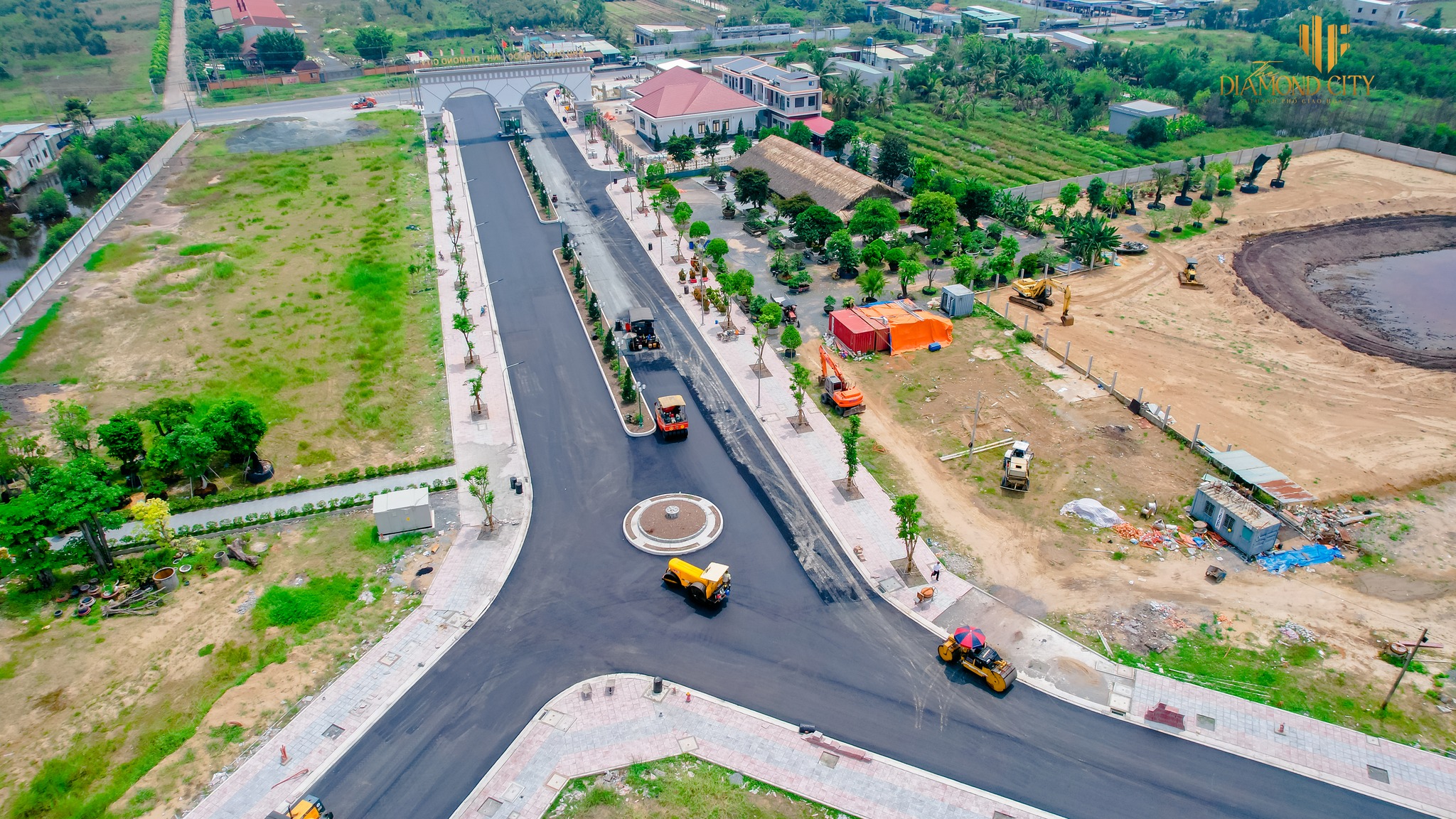 Tiến độ Diamond City Tháng - 03.2022