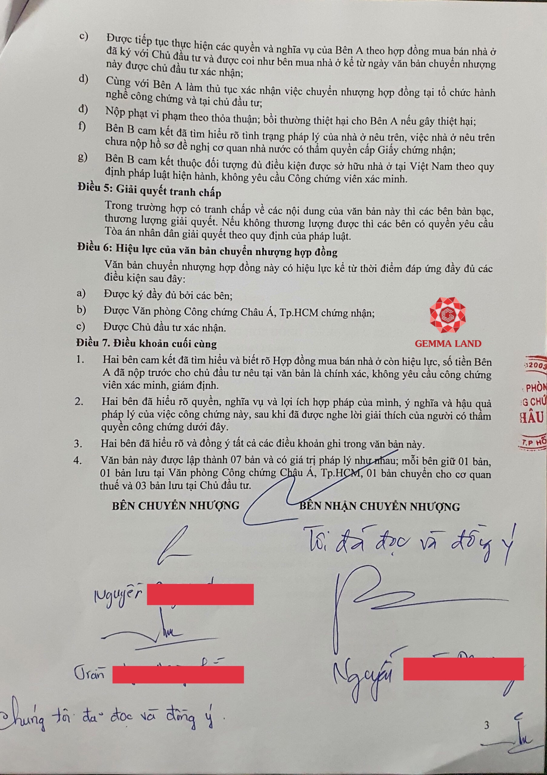 Quy trình chuyển nhượng mua bán dự án Q7 Riverside