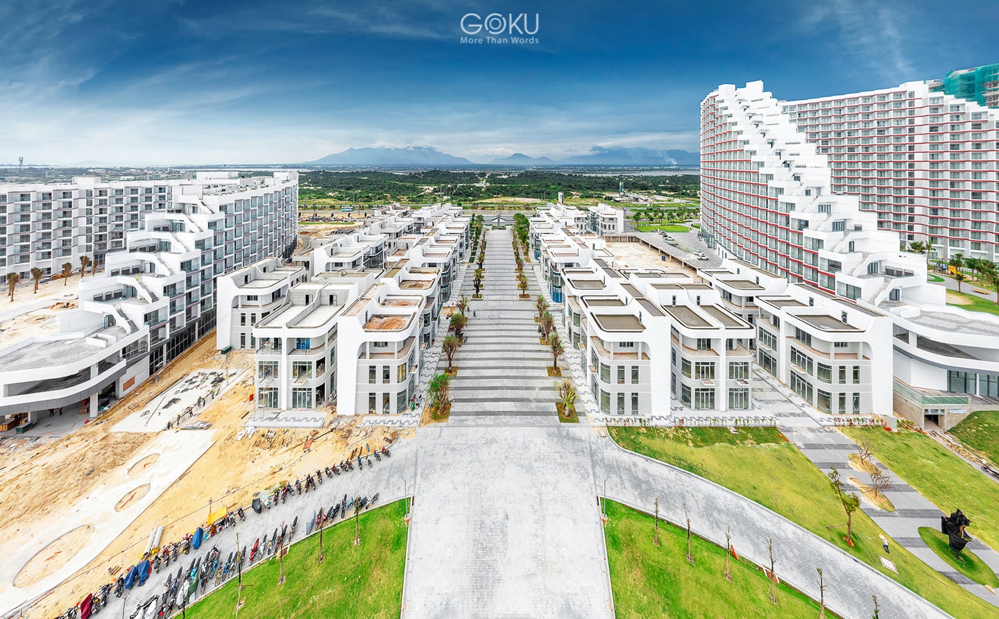 Hình ảnh tiến độ bàn giao The Arena về đích thành công trong Quý 1.2022