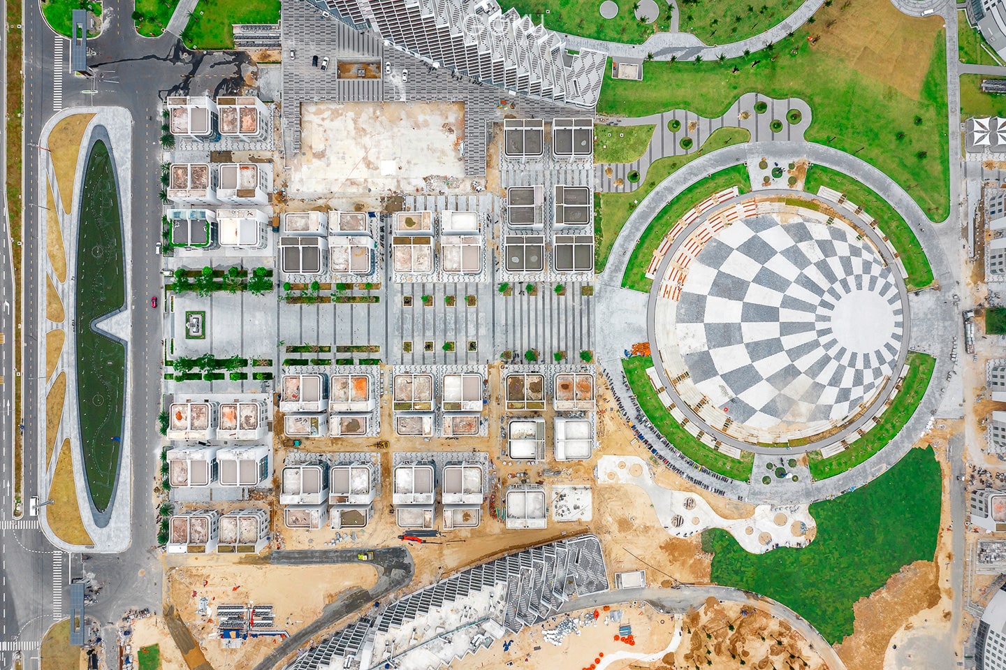 Hình ảnh tiến độ bàn giao The Arena về đích thành công trong Quý 1.2022