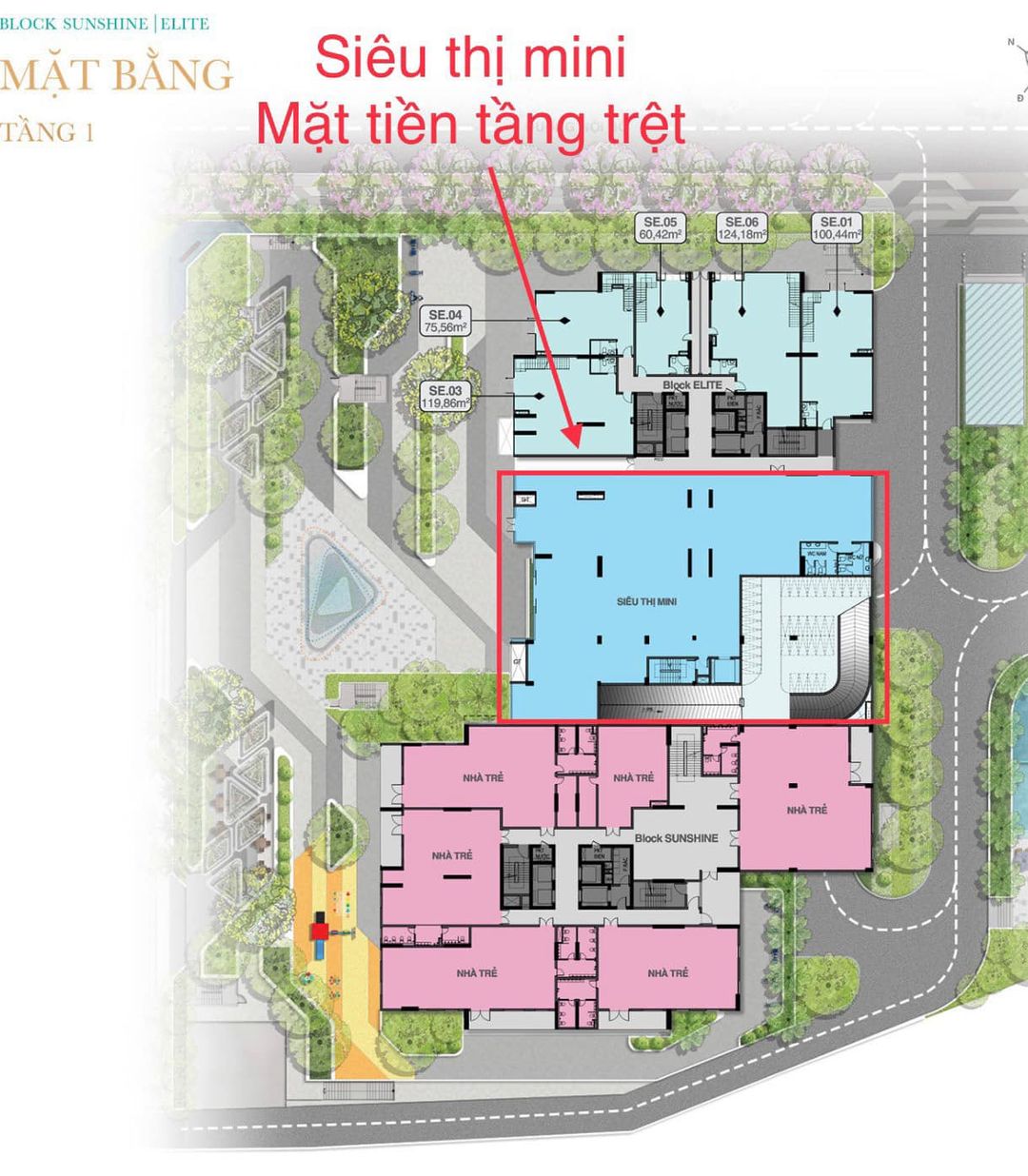 Bán và cho thuê siêu thị mini Shop House dự án Biên Hoà Universe Complex