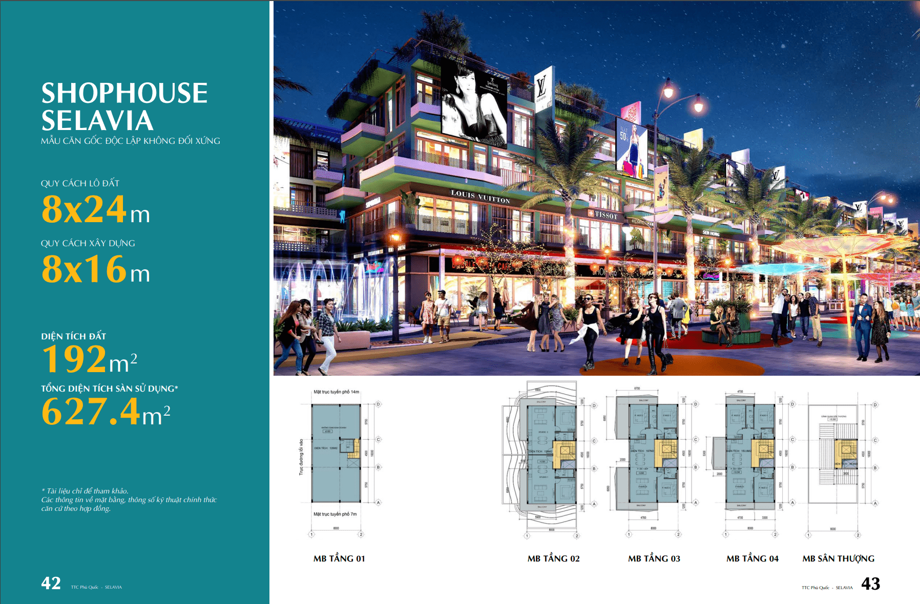 Mặt Bằng Selavia Phú Quốc