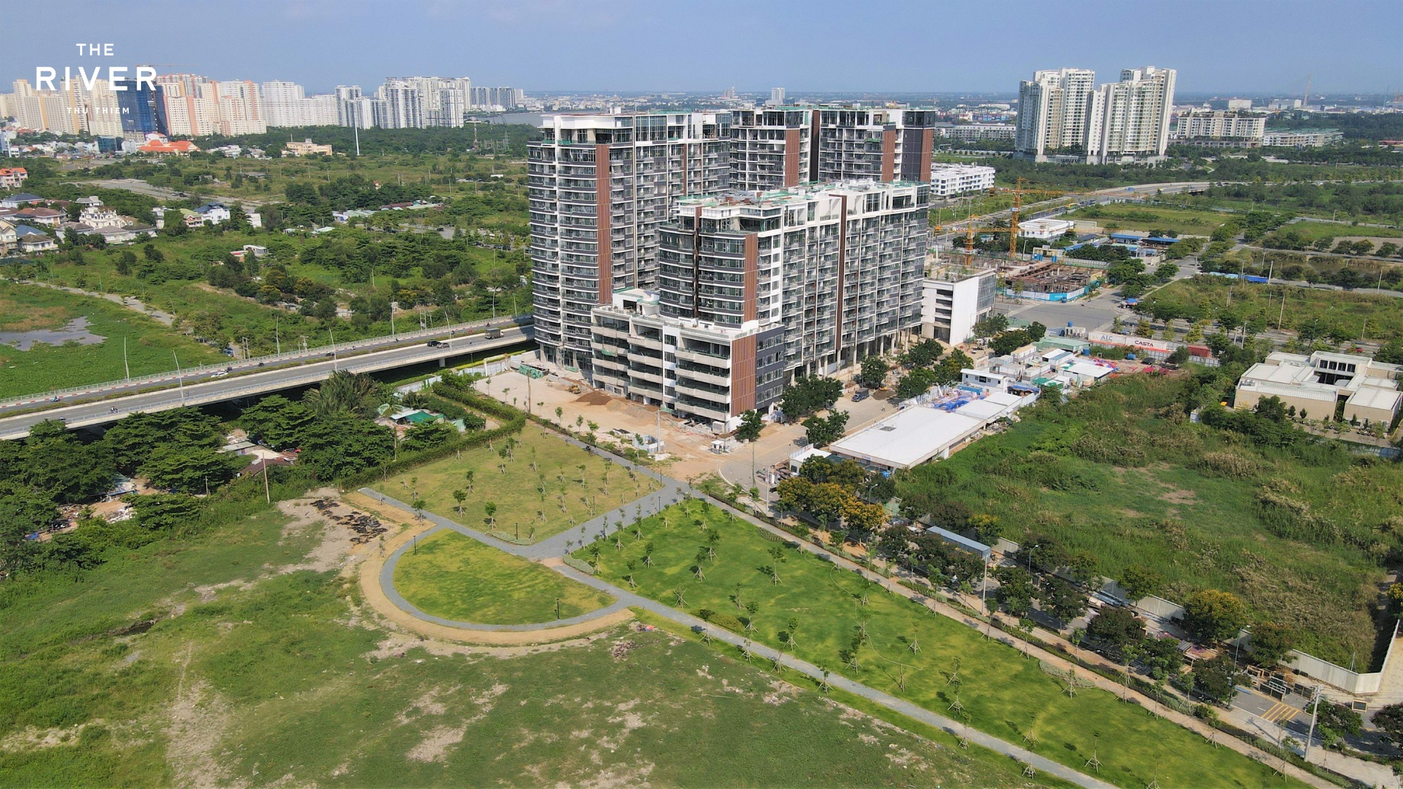 TIẾN ĐỘ XÂY DỰNG DỰ ÁN THE RIVER THU THIEM | THÁNG 4/2022
