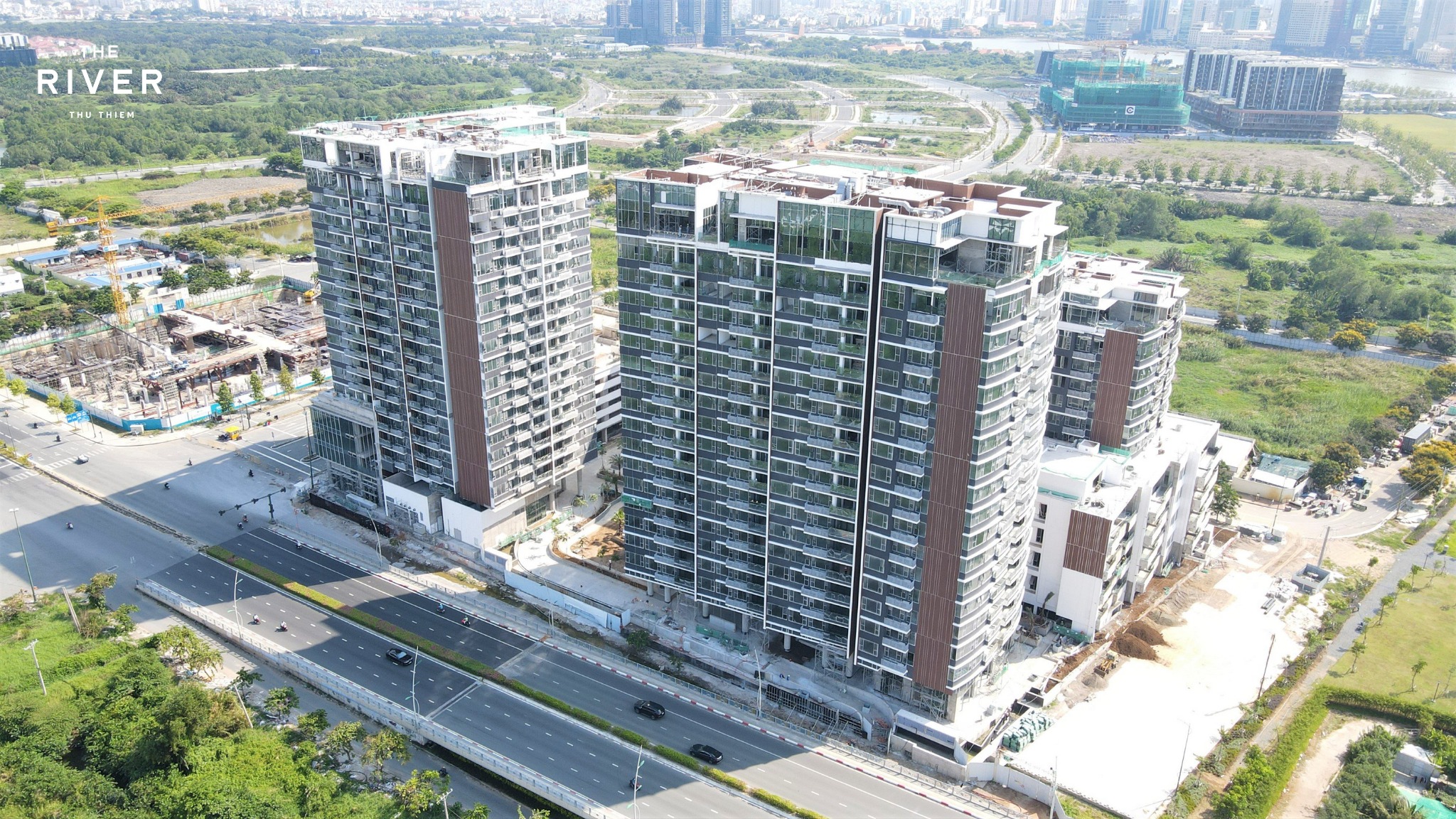 TIẾN ĐỘ XÂY DỰNG DỰ ÁN THE RIVER THU THIEM | THÁNG 4/2022