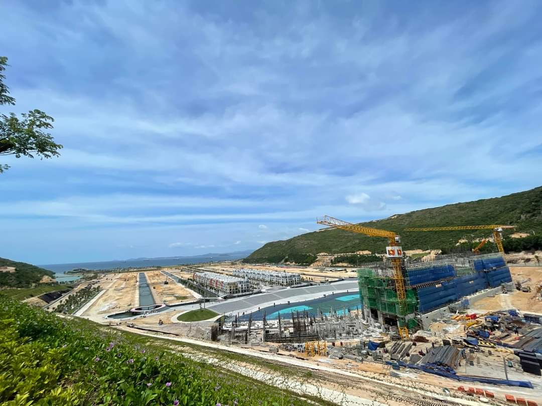 Tiến độ xây dựng Merryland Quy Nhơn Tháng 05.2022