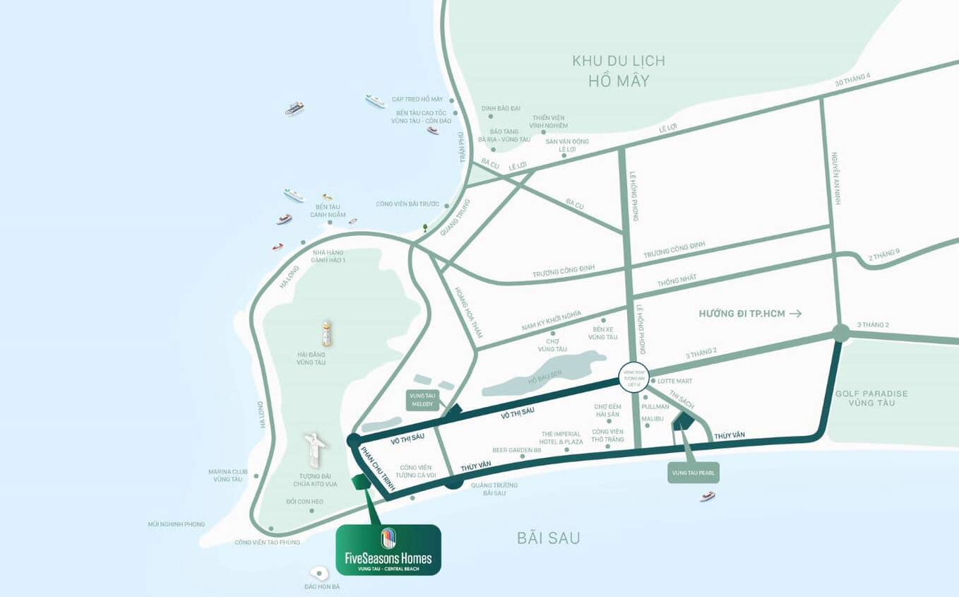 Vị trí Five Seasons Homes - Gemma Land