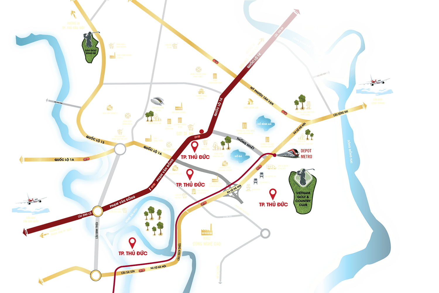 Vị trí Diamond Connect