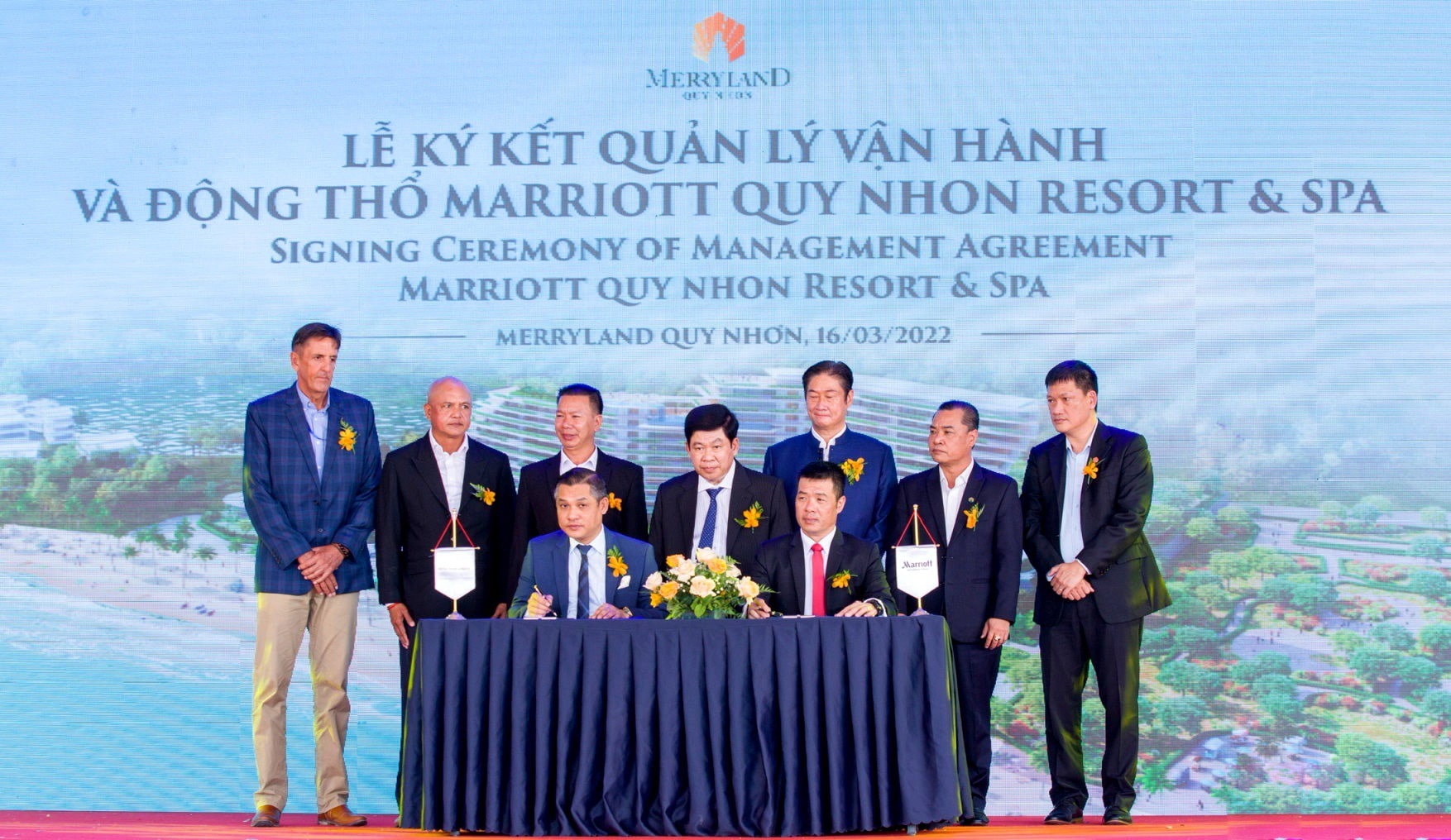 Ký kết giữa Hưng Thịnh và Marriot International