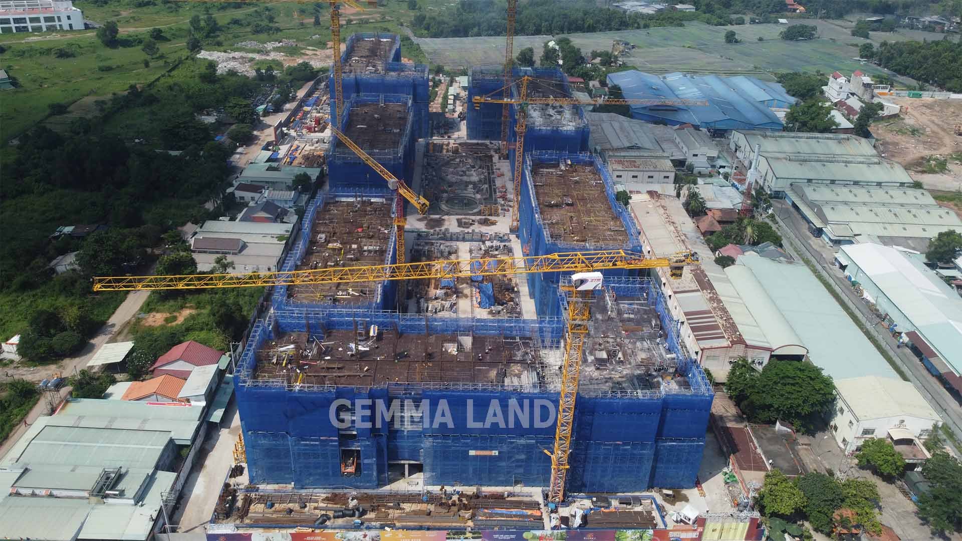 Gemma Land cập nhật tiến độ New Galaxy Bình Dương mới nhất