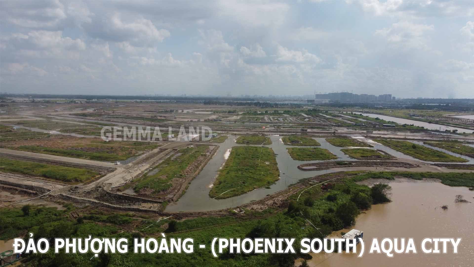 Gemma Land cập nhập tiến độ đảo phượng hoàng Aqua City Novaland