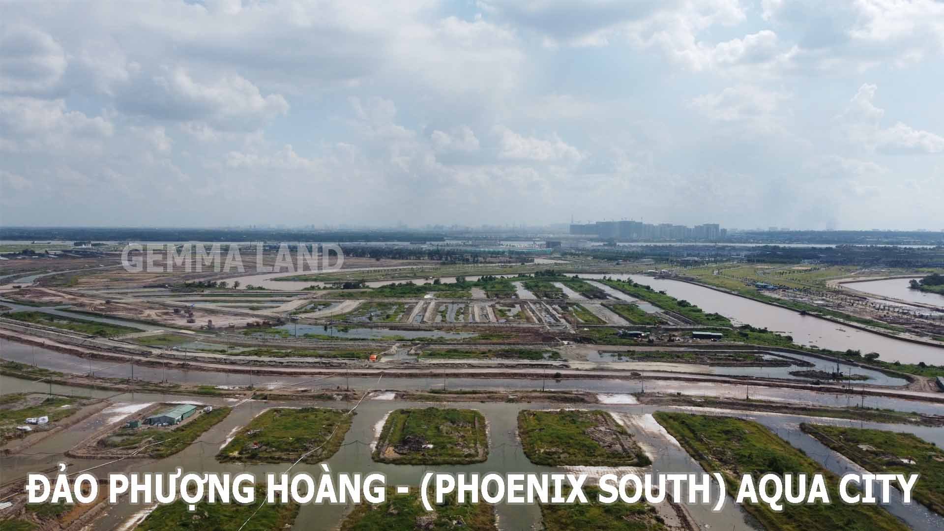 Gemma Land cập nhập tiến độ đảo phượng hoàng Aqua City Novaland