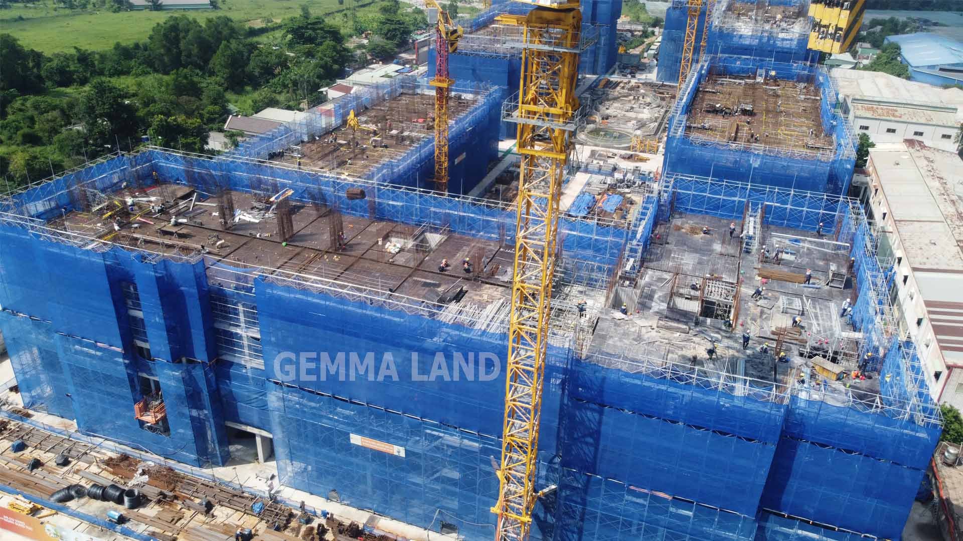 Gemma Land cập nhật tiến độ New Galaxy Bình Dương mới nhất