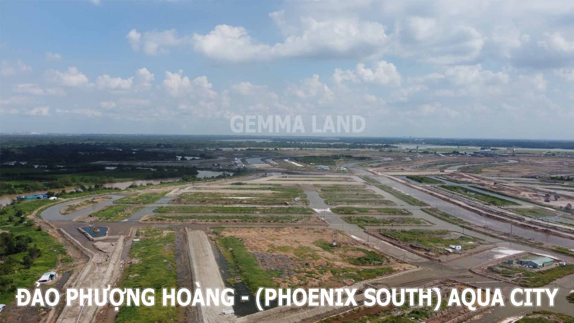Gemma Land cập nhập tiến độ đảo phượng hoàng Aqua City Novaland