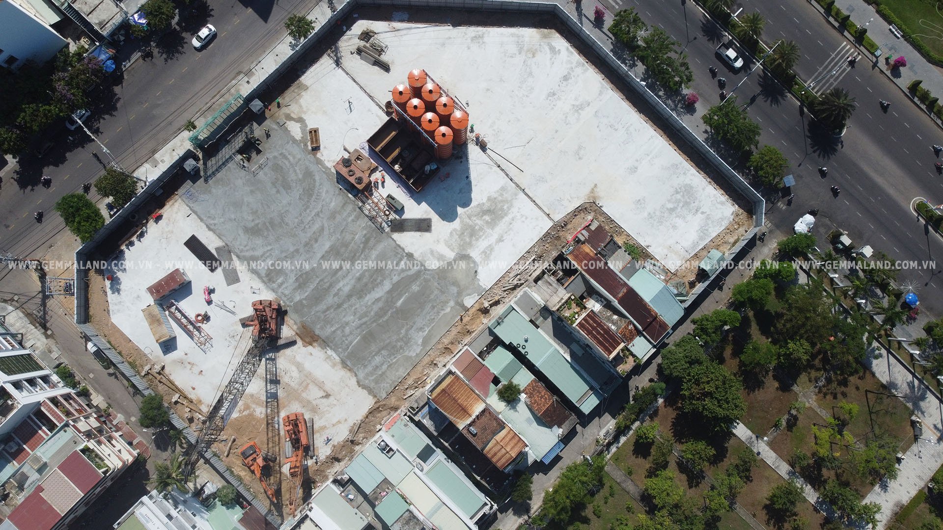 Toàn cảnh vị trí dự án Ngô Mây Cadia Quy Nhơn