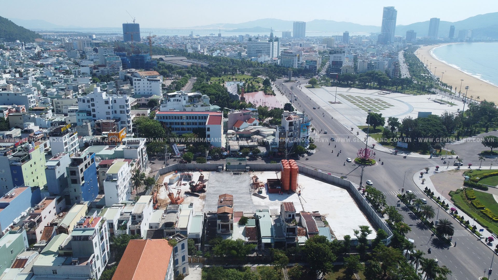 Toàn cảnh vị trí dự án Ngô Mây Cadia Quy Nhơn