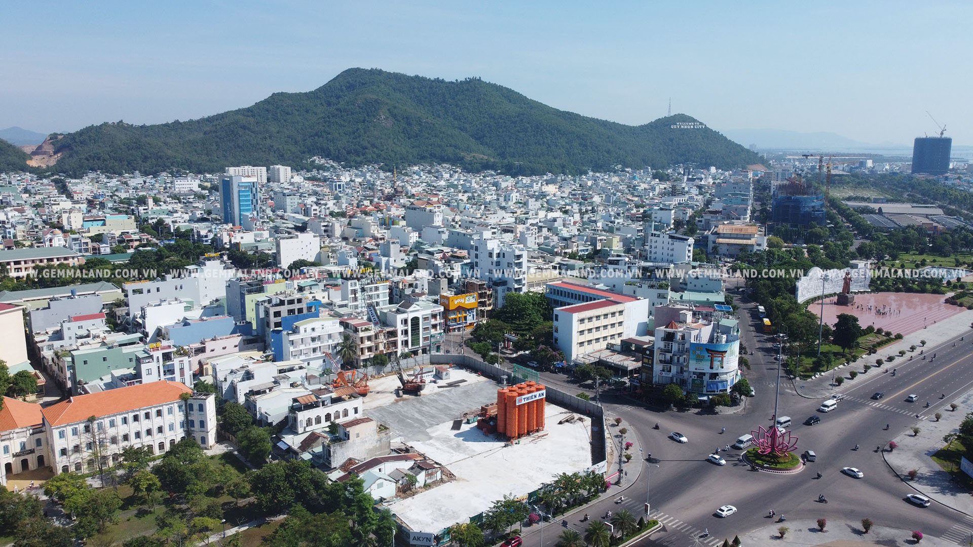 Toàn cảnh vị trí dự án Ngô Mây Cadia Quy Nhơn