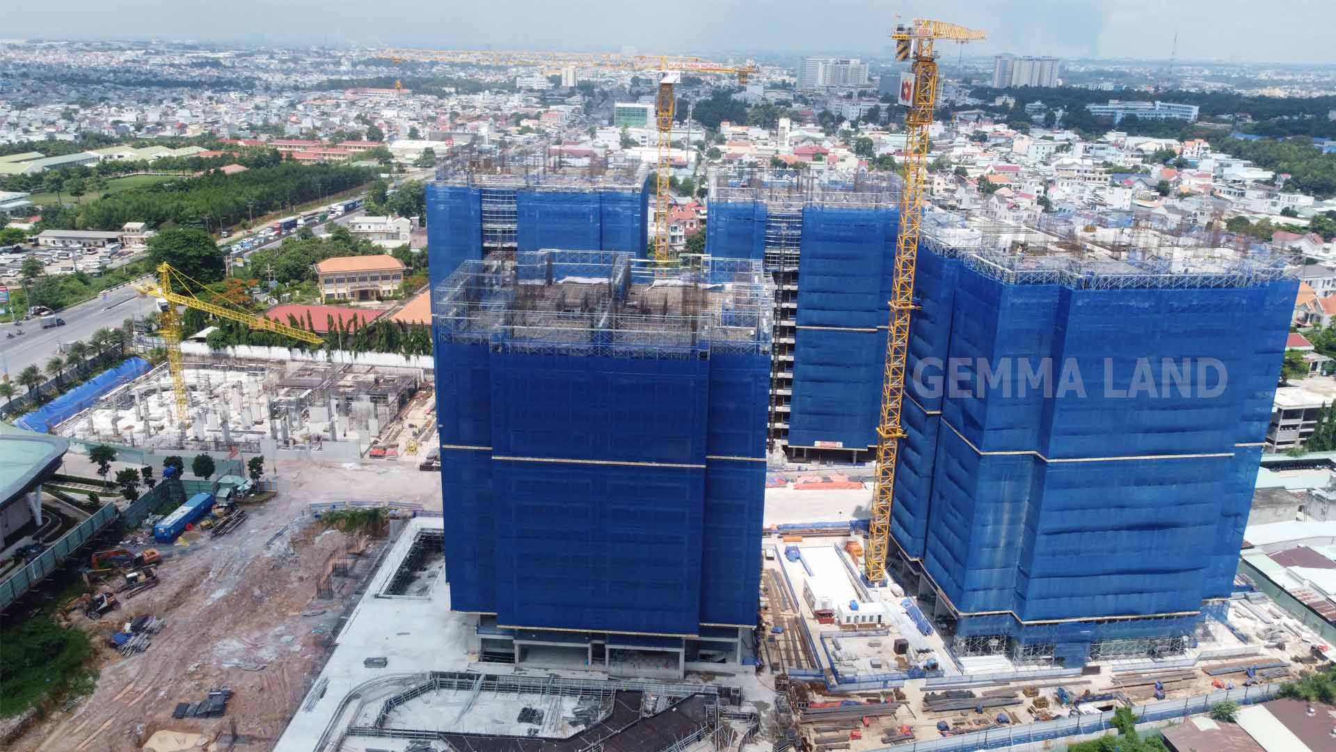 Gemma Land cập nhật tiến độ xây dựng Biên Hoà Universe Complex mới nhất