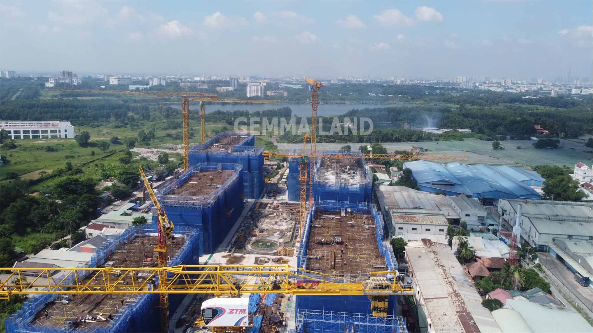 Gemma Land cập nhật tiến độ New Galaxy Bình Dương mới nhất