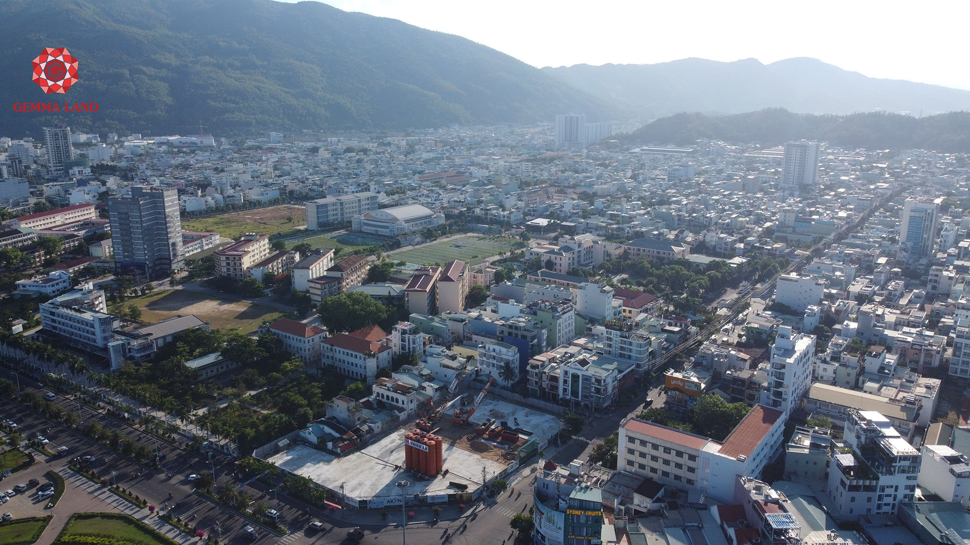 Ảnh thực tế dự án đường Ngô Mây Courtyard quy nhơn