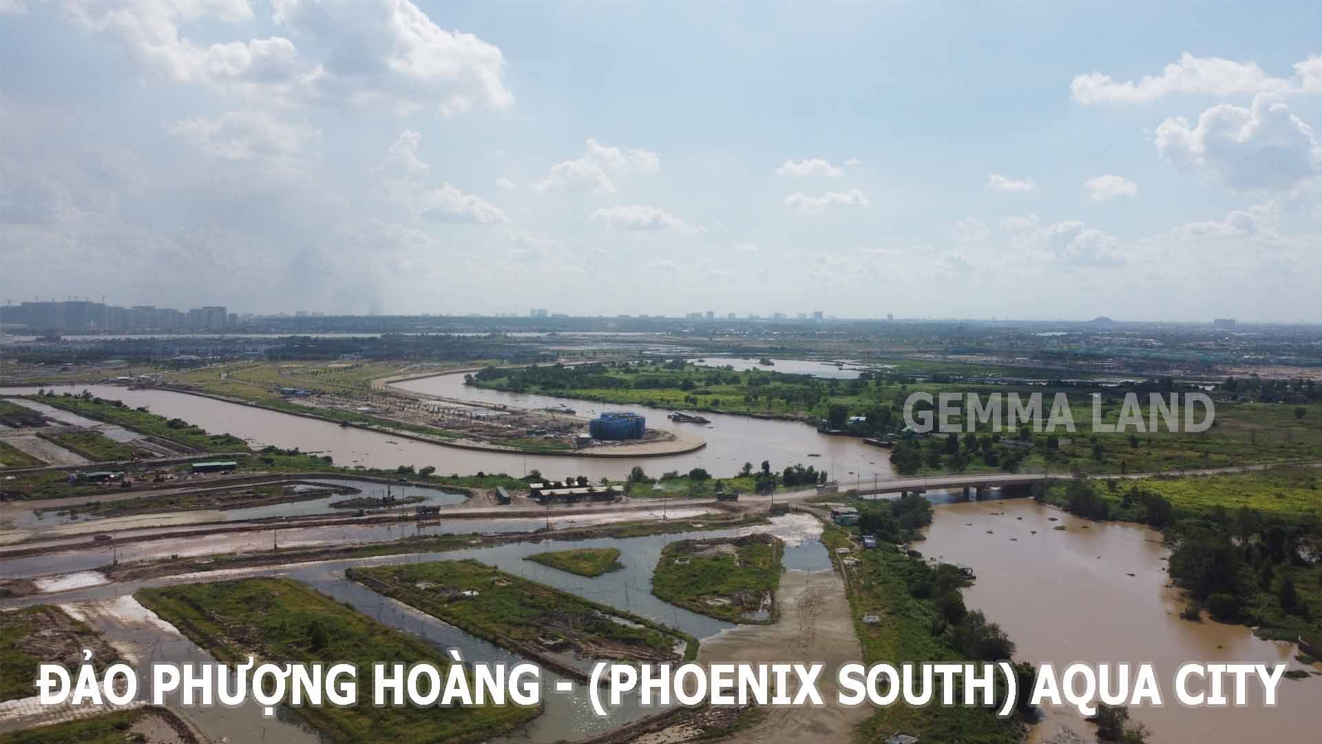 Gemma Land cập nhập tiến độ đảo phượng hoàng Aqua City Novaland