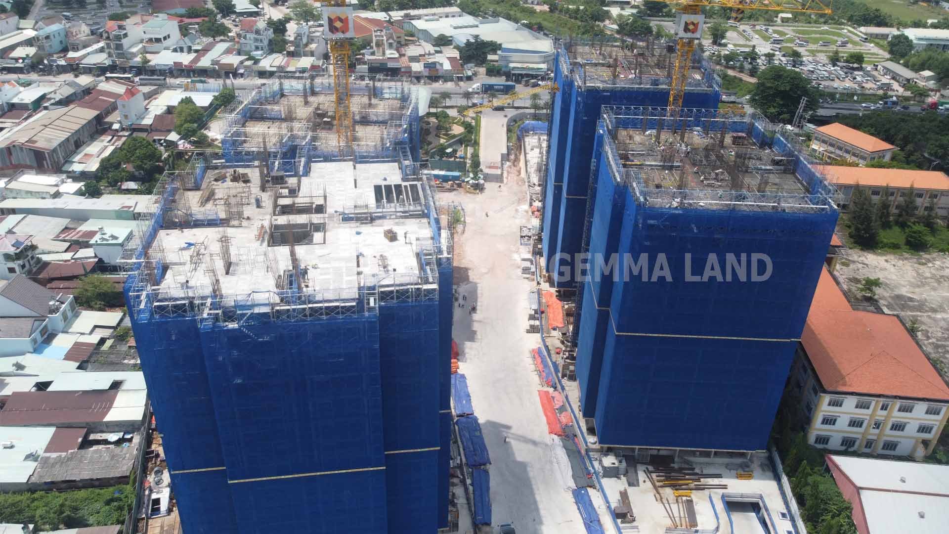 Gemma Land cập nhật tiến độ xây dựng Biên Hoà Universe Complex mới nhất