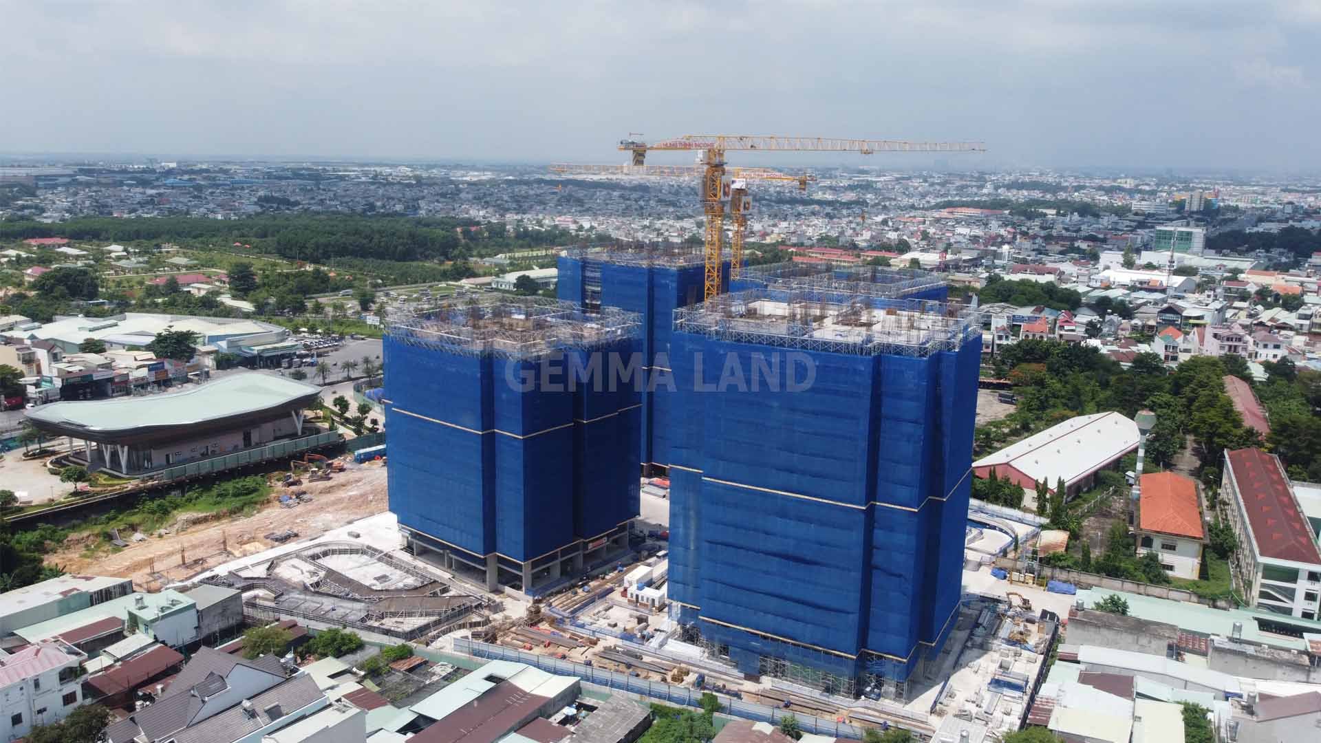 Gemma Land cập nhật tiến độ xây dựng Biên Hoà Universe Complex mới nhất